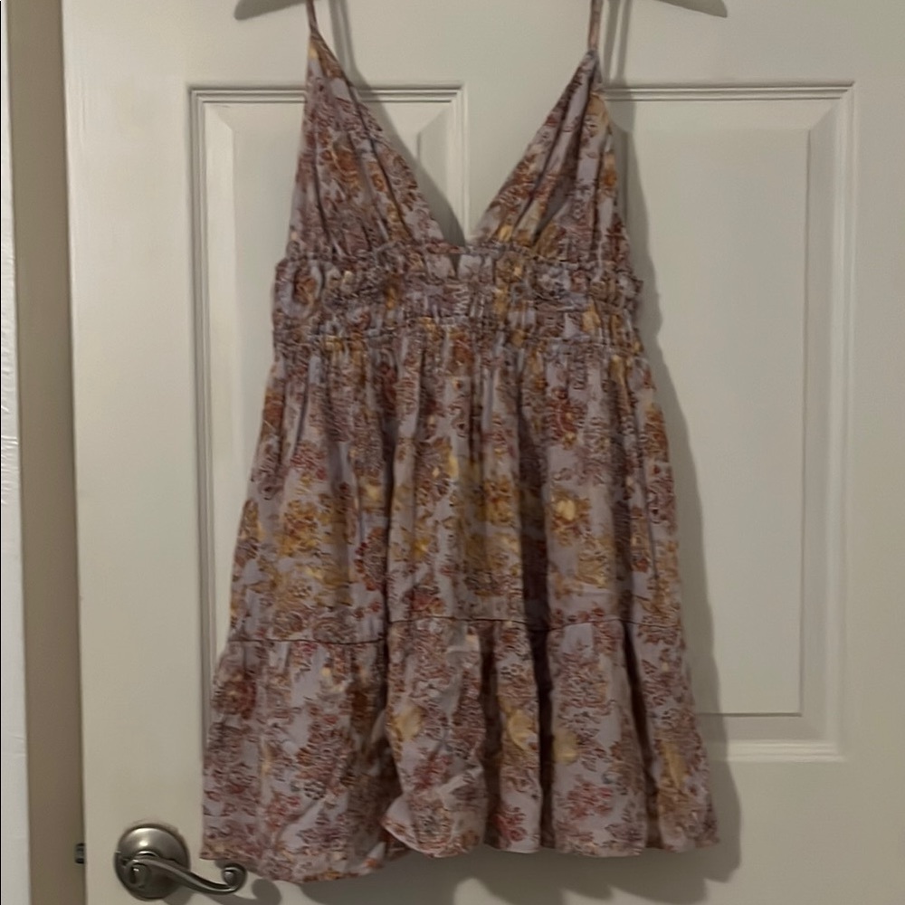 Urban Outfitters Paisley Floral Blouse - Multicolor